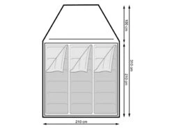 Eurotrail Koepeltent Campsite Rocky 3 Polyester -Nomad Supply 17 2 eurotrail koepeltent campsite rocky 3 polyester ette0806 0904