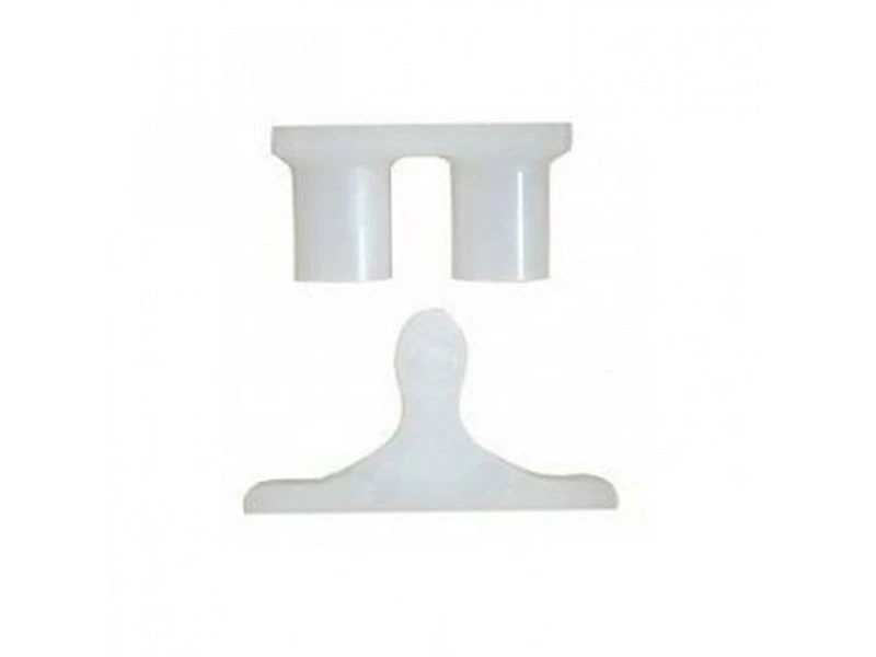 Fjord Outdoor Polysnapper Kunststof Wit à 2 Stuks 1 Fjord Outdoor Polysnapper Kunststof Wit à 2 Stuks