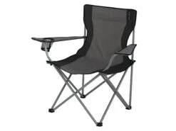 Eurotrail Vouwstoel Lausanne Staal Grijs-Zwart