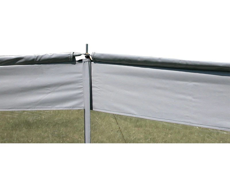 Eurotrail Windscherm Dunes 480x145 Pvc Met Ramen 2 Eurotrail Windscherm Dunes 480x145 Pvc Met Ramen - Afbeelding 2
