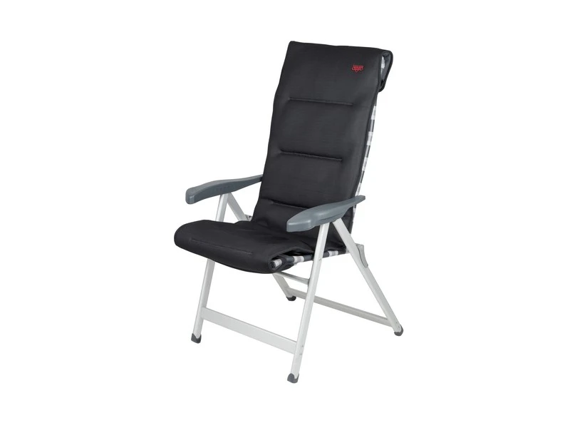 Crespo Stoelhoes Air-deluxe Zwart Grijs Voor Standenstoelen 1 Crespo Stoelhoes Air-deluxe Zwart Grijs Voor Standenstoelen