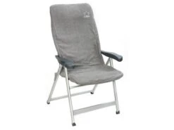 Bo Camp Badstof Stoelhoes Gepolsterd M Donker Grijs