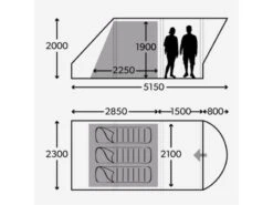 Dometic Opblaasbare Familie Tent Ftc Boracay 301 Tc -Nomad Supply 5 2 dometic opblaasbare familie tent ftc boracay 301 tc 9120001463