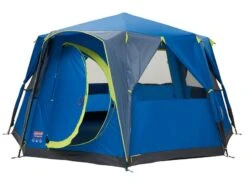 Coleman Familie Tent Octagon Blue-lime -Nomad Supply 64 2 coleman familie tent octagon blue lime 2000035750