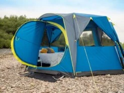 Coleman Familie Tent Octagon Blue-lime -Nomad Supply 64 4 coleman familie tent octagon blue lime 2000035750