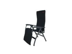 Crespo Kampeer Relaxstoel Ap-242 Air-deluxe Ergo Zwart Kleur 80